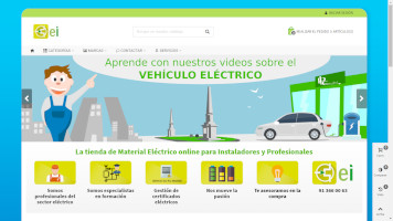 portada tienda el instalador electricista