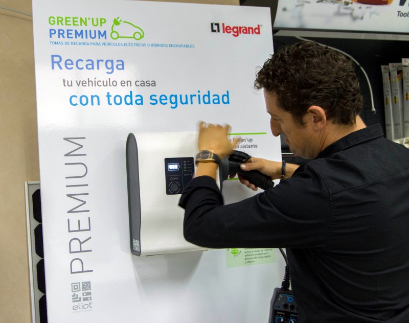 Curso Práctico de Medidas Eléctricas Reglamentarias punto de recarga legrand