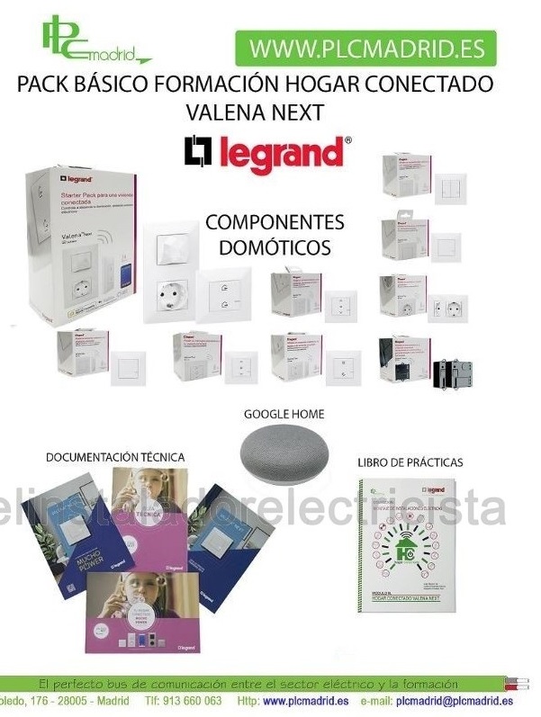 material domotico valena next legrand