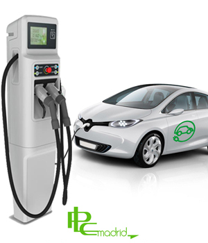 punto-recarga vehículo eléctrico
