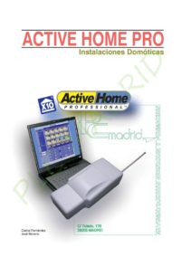 INSTALACIONES DOMOTICAS. ACTIVE HOME PRO 0001