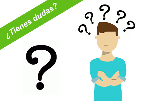 tienes dudas
